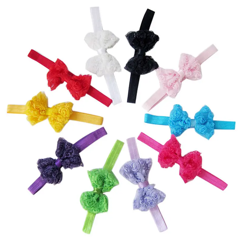 Baby Toddler Lace Butterfly Headb Hair B Accessories Headwear Rom Color 1