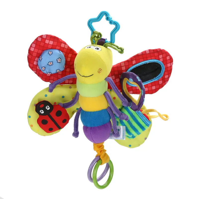 Baby Toys For Boys Girls Stroller Bed Hanging Butterfly Hbell Rattle Mobile Teether Education Stuffed Plush Kid Toys 1