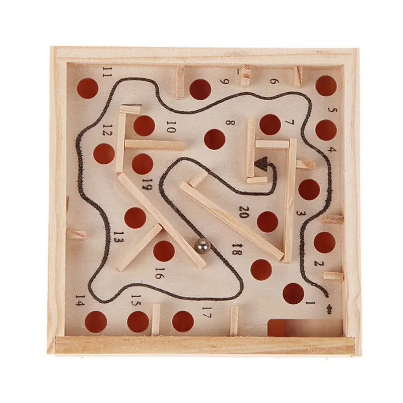 Baby Toys Kids Educational Toys Maze Intellectual Development Wooden Toys Children's Gifts 1