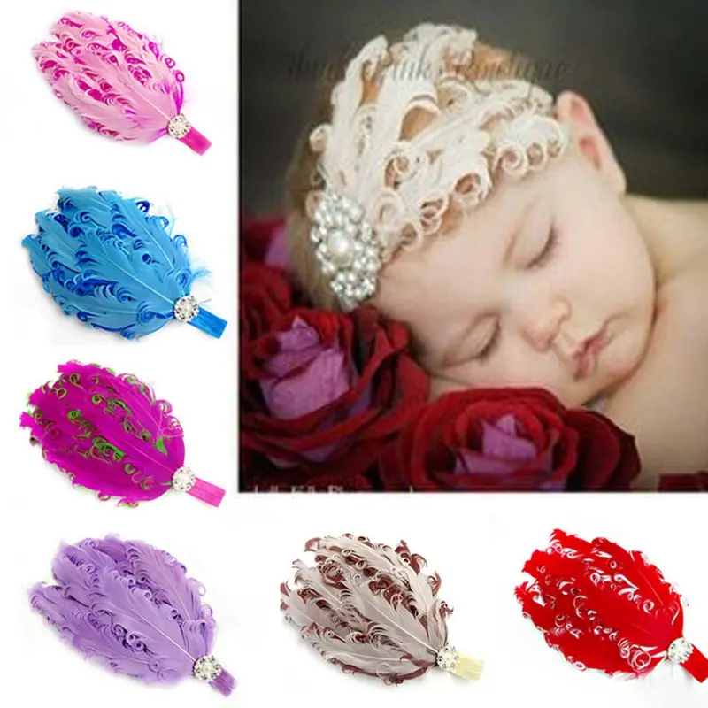 Baby's Bow Hairb Hair Accessories Flower Worn Edges Headb Baby Satin Ribbon Hair B 12 Colors 1