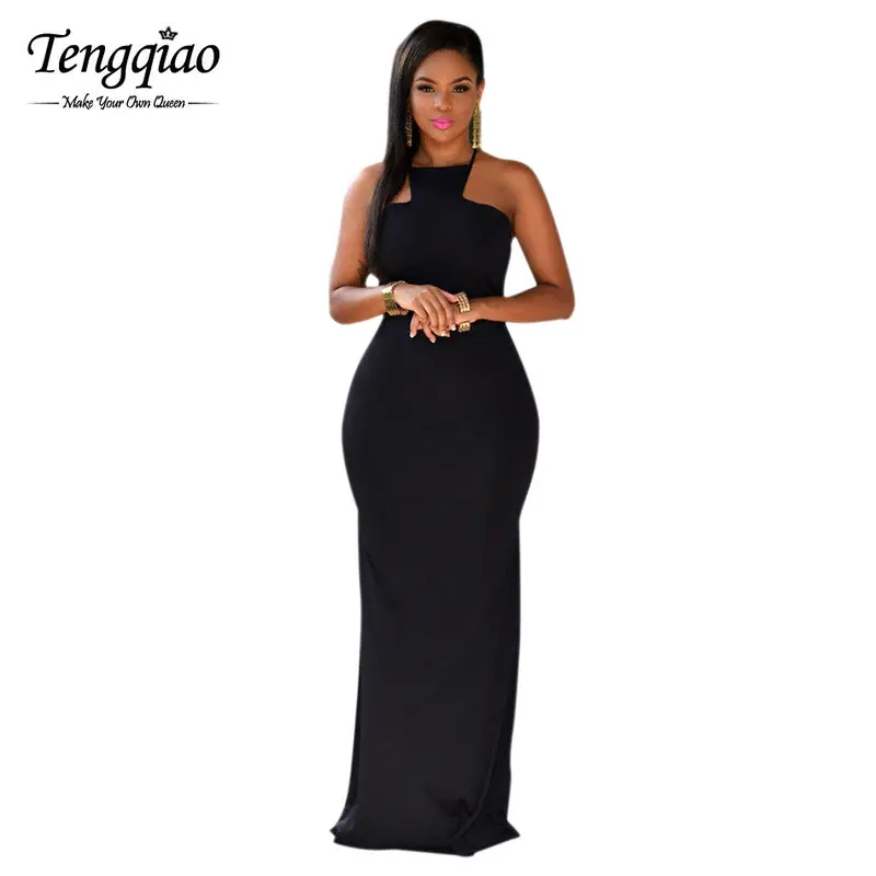 Backless Bandage Formal Dresses Floor Length Maxi Dress Sleeveless Ruffles Long Maxi Dress For Wo 1