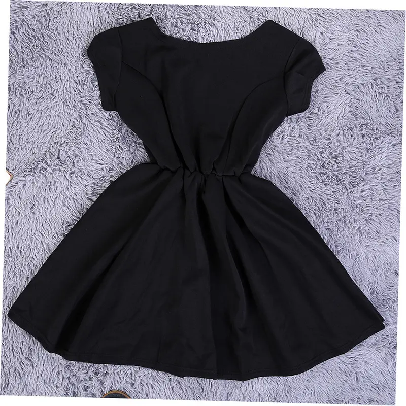 Backless Bow Style Dress O Neck Evening Party Club Dress 1