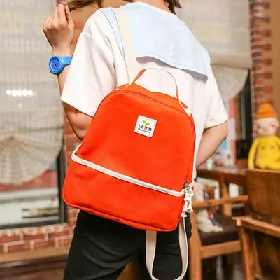 Backpack School Bags For Teenage Girls Korean Style Canvas Schoolbag Travel Backpacks Satchel Laptop Bag Shoulder Rucksack 4