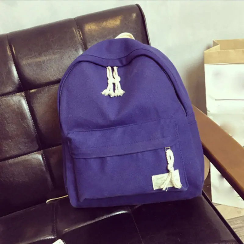 Backpack School Bags For Teenagers Boys Girl Students Canvas College Wind Travel Laptop Bag Backpack 1
