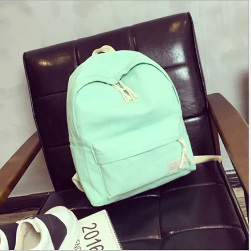 Backpack School Bags For Teenagers Boys Girl Students Canvas College Wind Travel Laptop Bag Backpack 2