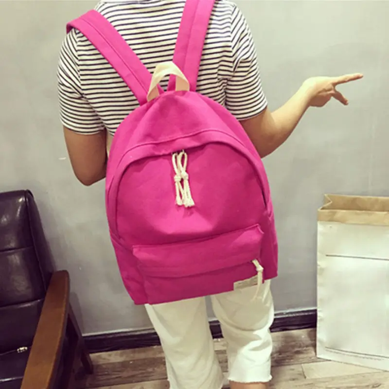 Backpack School Bags For Teenagers Boys Girl Students Canvas College Wind Travel Laptop Bag Backpack 3
