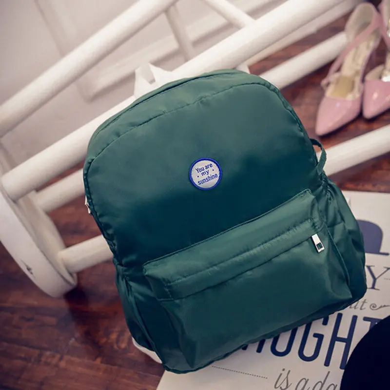 Backpack School Bags For Teenagers Girls Boys Nylon Bag Korean Style Schoolbag Travel Backpacks Satchel Shoulder Rucksack 3