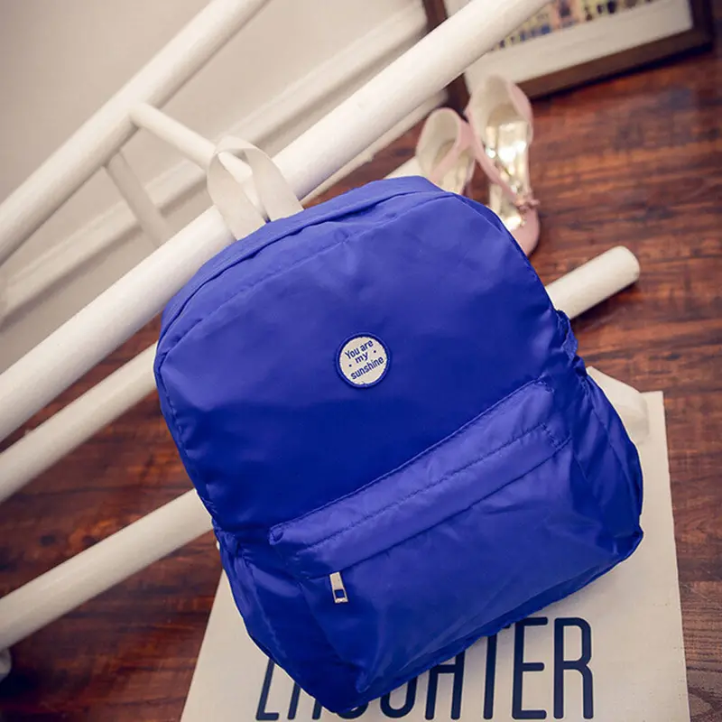 Backpack School Bags For Teenagers Girls Boys Nylon Bag Korean Style Schoolbag Travel Backpacks Satchel Shoulder Rucksack 4