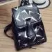 Backpack School Bags For Teenagers Pu Leather Korean Laptop Travel Satchel Print Rucksack Bolsa Feminina 4