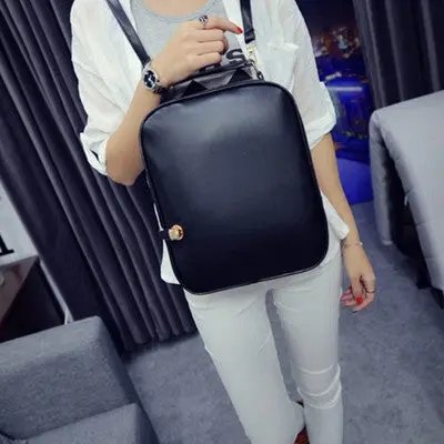 Backpack School Bags For Teenagers Women Student Girls Backpacks Travel Shoulder Top Handle Bolsa 2