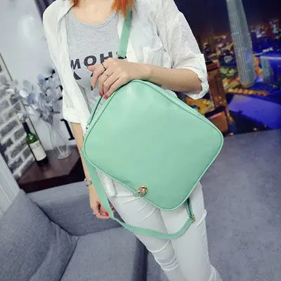 Backpack School Bags For Teenagers Women Student Girls Backpacks Travel Shoulder Top Handle Bolsa 3
