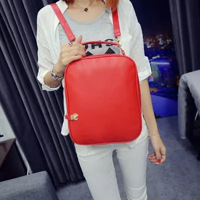 Backpack School Bags For Teenagers Women Student Girls Backpacks Travel Shoulder Top Handle Bolsa 5