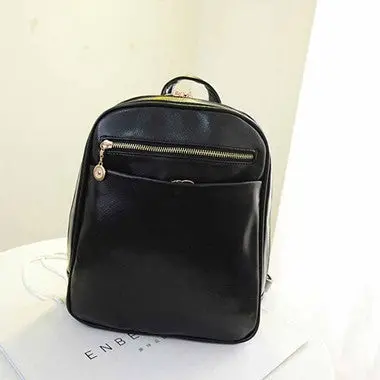 Backpack Women Artificial Leather Bag Women Backpack Mochila Feminina School Bags For Teenagers 1
