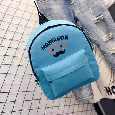 Backpack Women Bag Canvas School Bag Travel Laptop Backpacks For Teenage Girls Satchel Shoulder Rucksack Mochilas Mujer 2