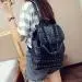 Backpack Women Pu Leather Black Satchel Shoulder Korean School Rucksack Bags Bolsa Feminina 1