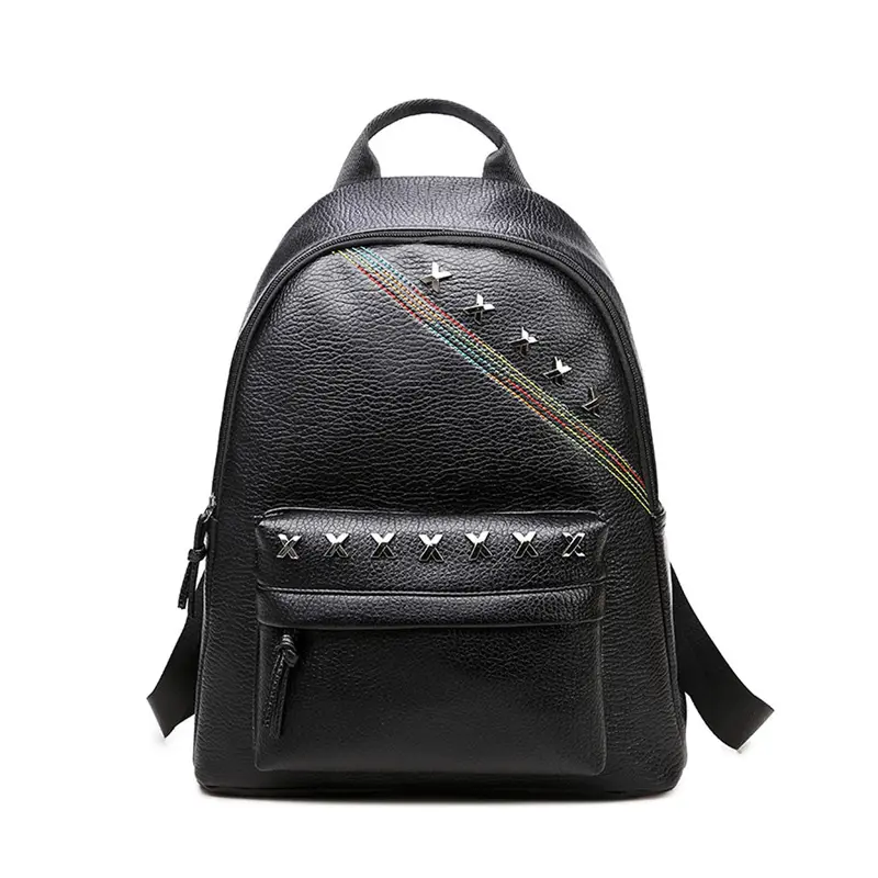 Backpack Women School Bags For Teenagers Girls Travel Satchel Pu Leather Rucksack Laptop Bag Bolsa Feminina 1