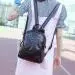 Backpack Women School Bags For Teenagers Rivet Travel Satchel Black Laptop Backpacks Bolsa Feminina 1