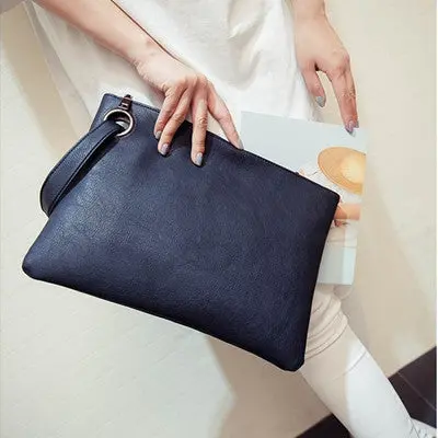 Bag Handbags Women Famous S Leather Handbag Clutch Evening Bag Simple Retro Envelope Bolsa Day Cluthes 1