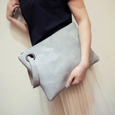 Bag Handbags Women Famous S Leather Handbag Clutch Evening Bag Simple Retro Envelope Bolsa Day Cluthes 3