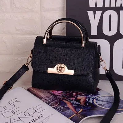 Bags Handbags Women Famous Pu Leather Shoulder Crossbody Messenger Bag Ladies Bolsos Femenina 1