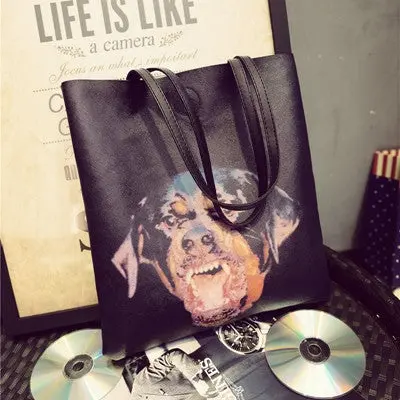 Bags Handbags Women Famous S Cartoon Printing Handbag Shoulder Bag Large Tote Ladies Purse Clutch 3
