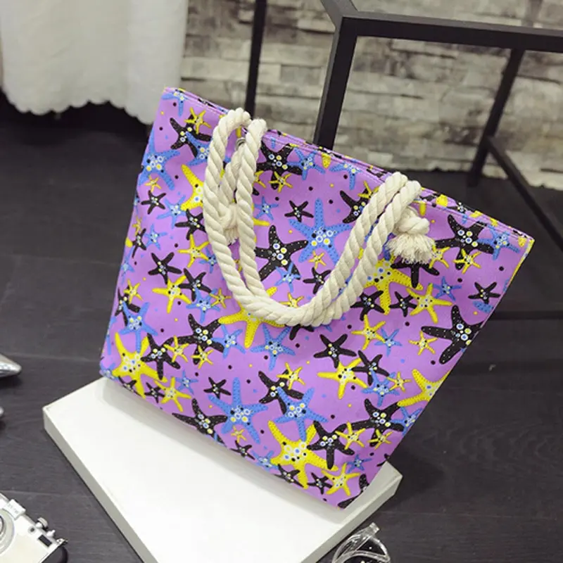 Bags Handbags Women Famous S Casual Print Canvas Handbag Bolsos Femenina Single Shoulder Messenger Bag 4