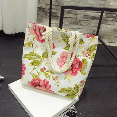 Bags Handbags Women Famous S Casual Print Canvas Handbag Bolsos Femenina Single Shoulder Messenger Bag 9