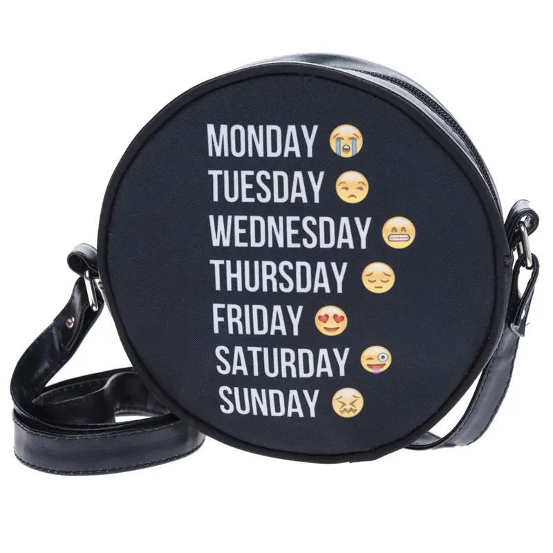 Bags Handbags Women Famous S Emoji Pu Leather Handbag Cross Body Shoulder Messenger Bag Bolsos Femenina 5