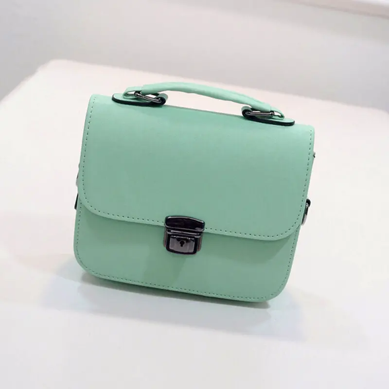 Bags Handbags Women Famous S Plug Lock Pu Leather Cross Body Single Shoulder Phone Bag Bolsos Femenina 2