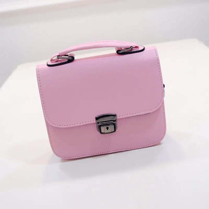 Bags Handbags Women Famous S Plug Lock Pu Leather Cross Body Single Shoulder Phone Bag Bolsos Femenina 4