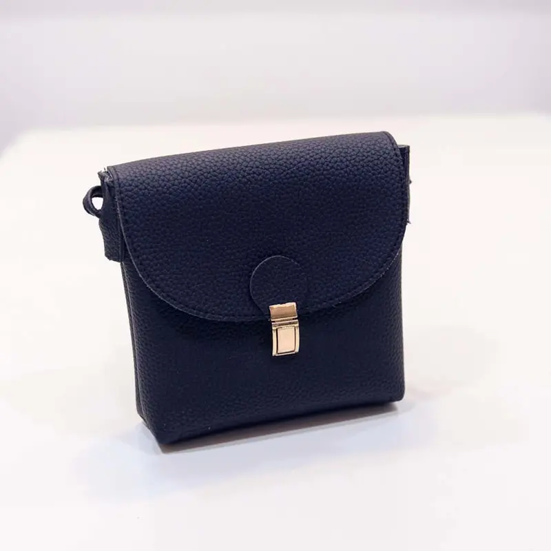 Bags Handbags Women Famous S Pu Leather Plug Lock Black Cross Body Shoulder Messenger Bag Bolsos Femenina 1