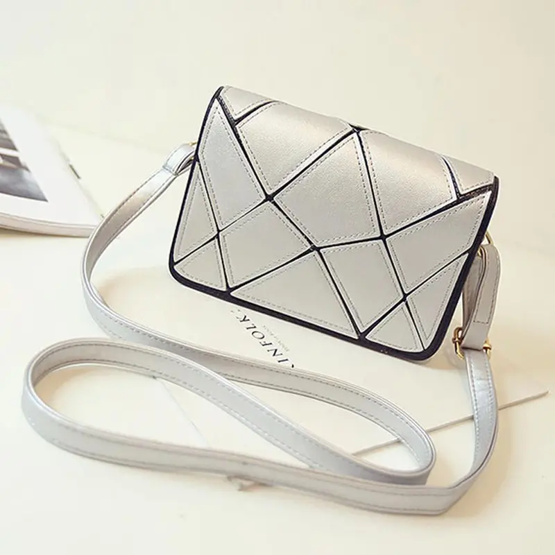 Bags Handbags Women Famous S Pu Leather Stitching Cross Body Single Shoulder Phone Bag Bolsos Femenina 3