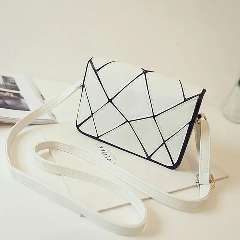 Bags Handbags Women Famous S Pu Leather Stitching Cross Body Single Shoulder Phone Bag Bolsos Femenina 4