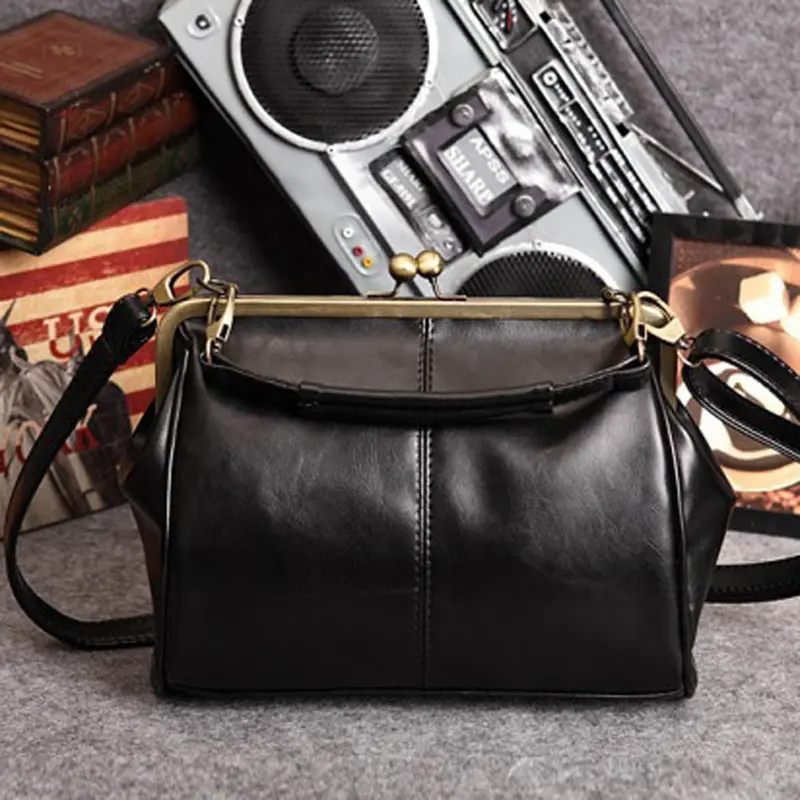 Bags Handbags Women Famous S Retro Vintage Pu Leather Shoulder Handbag Tote Bag Purse Cross Body Bolsos Femenina 1