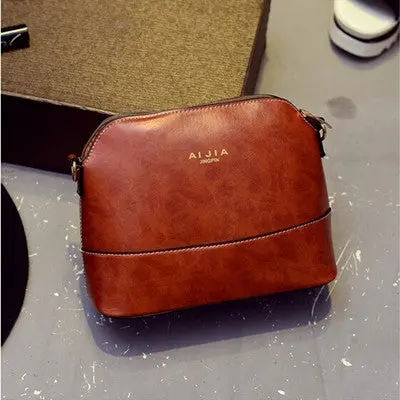 Bags Ladies Girl Preppy Style One Shoulder Bags Women Leather Handbags Messenger Bags 2