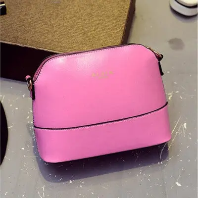 Bags Ladies Girl Preppy Style One Shoulder Bags Women Leather Handbags Messenger Bags 3