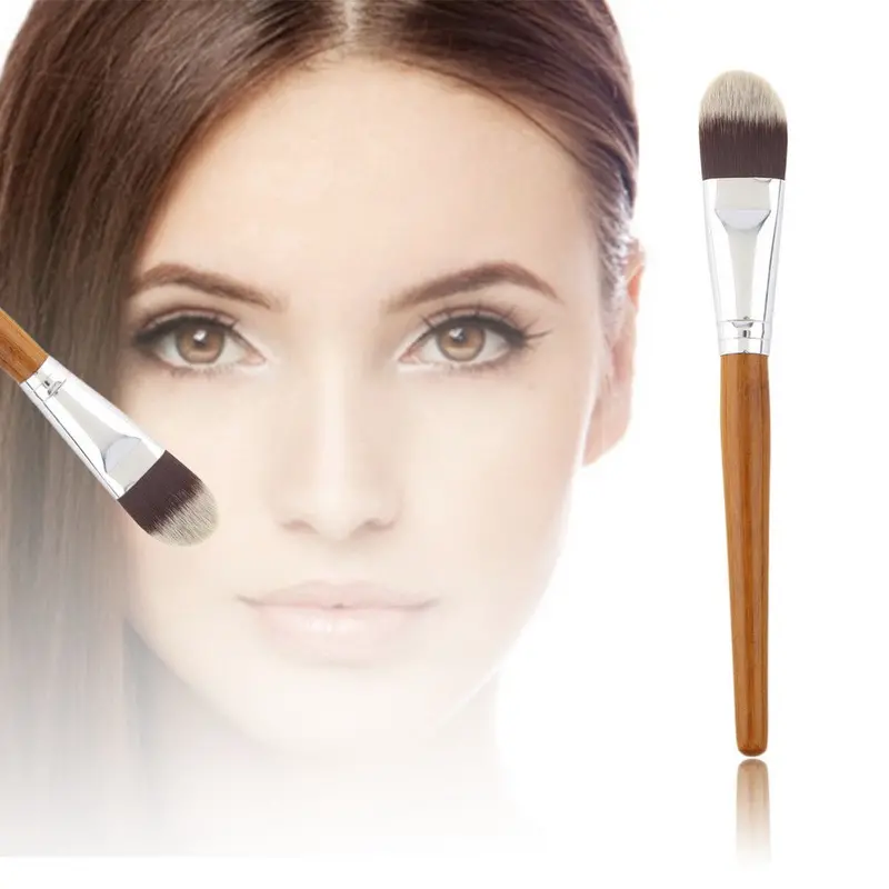 Bamboo Handle Soft Makeup Cosmetic Foundation Powder Blush Brush Beauty Tool 2