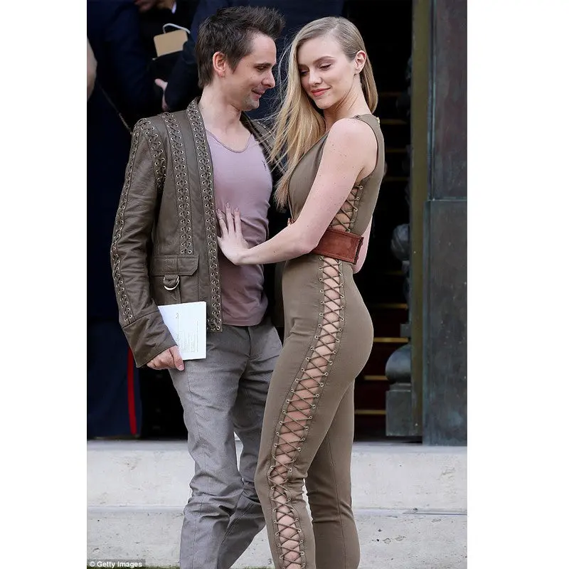 Bandage Women Jumpsuit Sexy Deep V Celebrity Rompers Womens Jumpsuit Plus Size Bodycon Jumpsuit Overalls For Women 2