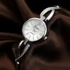 Bangle Watch Women Rhinestone Crystal Relogio Feminino Stainless Steel Band Dress Clock Gift 1