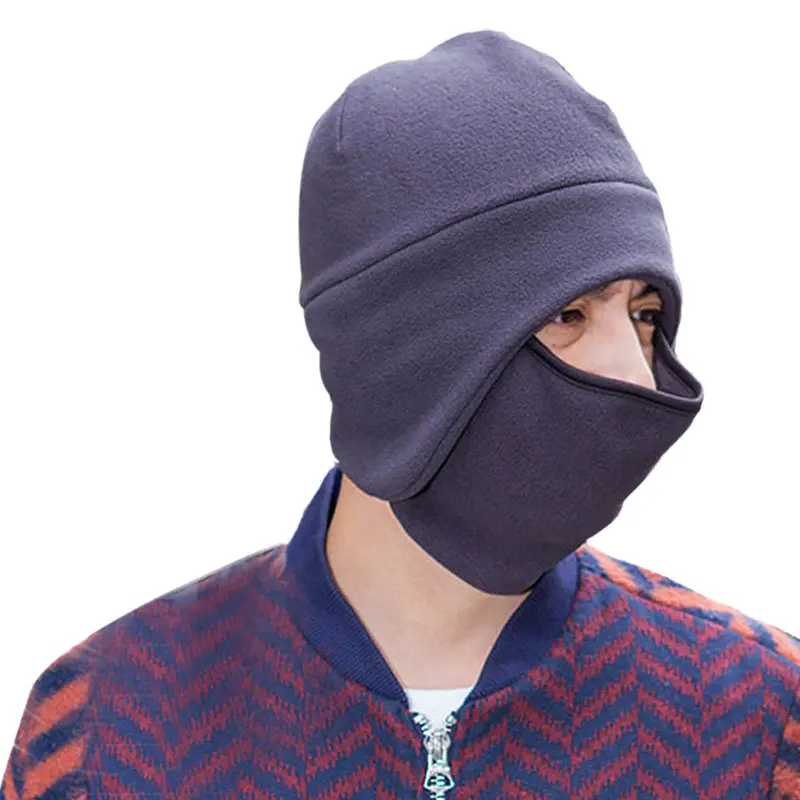 Baotou Neck Warm Fleece Ear Protection Hat 2