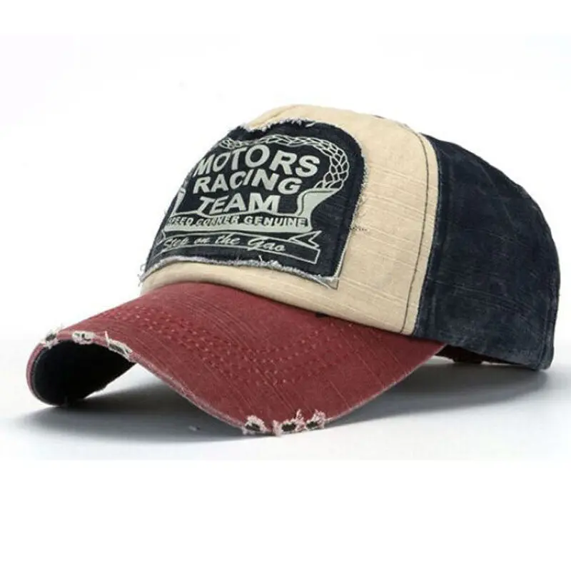 Baseball Cap Men Women Cap Cotton Motorcycle Caps Grinding Do Old Hat Casual Hats 3