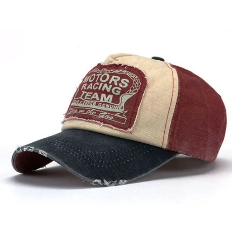 Baseball Cap Men Women Cap Cotton Motorcycle Caps Grinding Do Old Hat Casual Hats 4