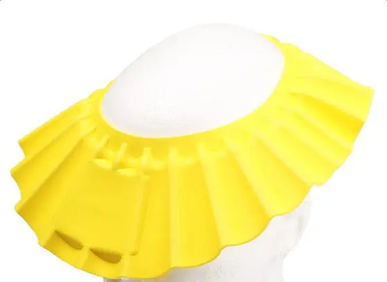Bathroom Portable Home Soft Kids Children Shampoo Bath Shower Cap Hat 4121 3
