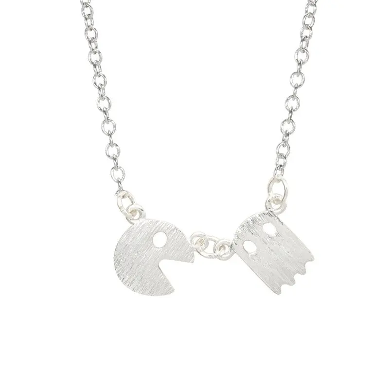 Batman And Smile Face Necklaces Pendants Dainty Animal Necklaces Girls 30Pcs-N007 2