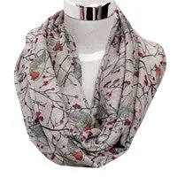 Beach Scarf From India Poncho Sexy Loose Scarves Casual Shawls Women Cute Bird Printed Scarfs Soft Wraps 1