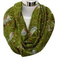 Beach Scarf From India Poncho Sexy Loose Scarves Casual Shawls Women Cute Bird Printed Scarfs Soft Wraps 3
