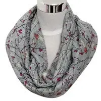 Beach Scarf From India Poncho Sexy Loose Scarves Casual Shawls Women Cute Bird Printed Scarfs Soft Wraps 4