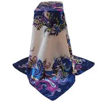 Beach Scarf From India Sexy Poncho Casual Scarves Loose Shawls Waves Cashew Flower Printed Generous Scarfs 4