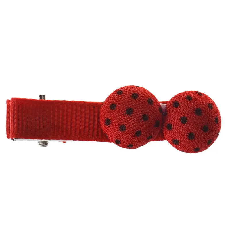 Bean Hairpin Cute Hair Clips Lovely Polka Dot Hair Accessories 1