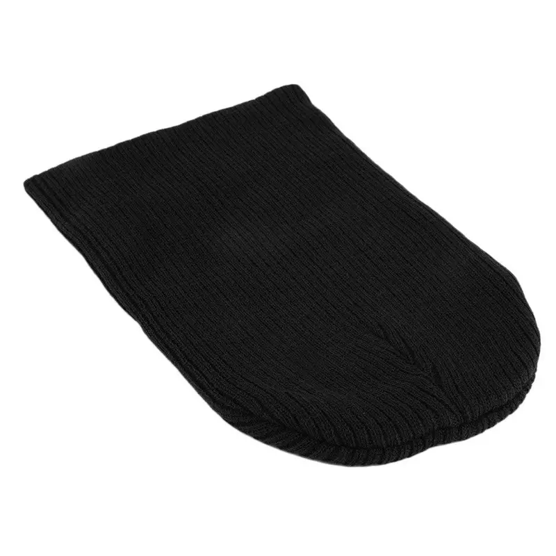 Beanies Solid Color Hat Plain Warm Soft Casual Beanie Knitted Stripe Headgear Touca Gorro Baggy Ski Caps 1